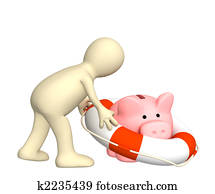 Insurance of bank contributions