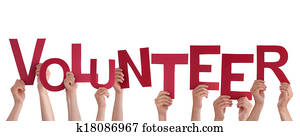Hands Holding Volunteer