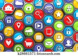 Social media background Social media background