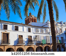 Zafra Plaza Grande in Spain Extremadura