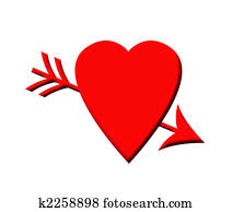 キューピッド 矢 イラストレーション 1000 キューピッド 矢 ストックアート Fotosearch