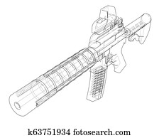 Machine Gun Illustrations and Clip Art. 2,699 machine gun royalty free
