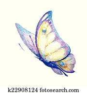 פרפרים, עצב