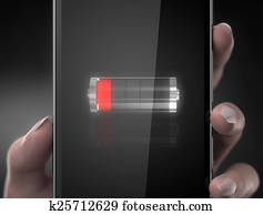 Cell phone battery concept Cell phone battery concept