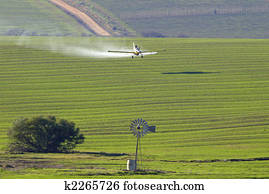 Crop spraying