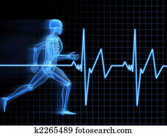 running skeleton running skeleton