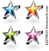 Bright Vector Star