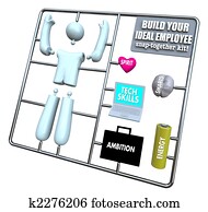 Build Your Ideal Employee - Model Kit Build Your Ideal Employee - Model Kit