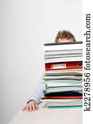 Frustrated business man