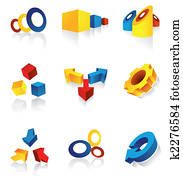 moderno, diseñe elementos