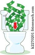 Money down the Toilet Money down the Toilet
