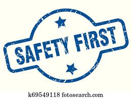 Sicherheit Zuerst Vektoren | 1000+ Sicherheit Zuerst Clip Art | Fotosearch