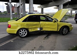 תאונה של מכונית