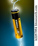 Alkaline battery Alkaline battery
