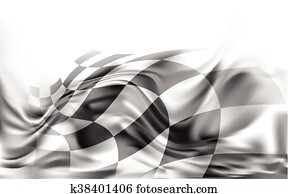 bandeira raça, fundo, vetorial, ilustração