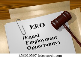 EEO - Equal Employment Opportunity concept