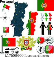 portugal, mapa portugal, mapa