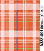 Seamless Check Fabric Pattern