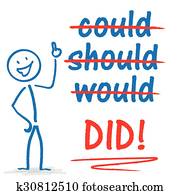 stickman, מוטיבציה