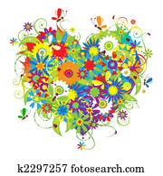 blumen-, herz, shape,, liebe blumen-, herz, shape,, liebe