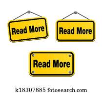 read more - yellow signs