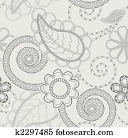 Seamless floral pattern background Seamless floral pattern background