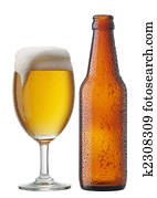 beer with bottle beer with bottle