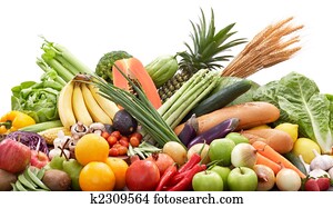 fresh fruits and vegetables
