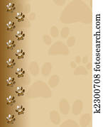 Paw print Paw print