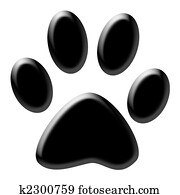 Paw print