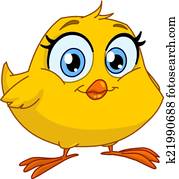 Smiling chick