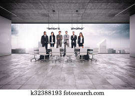 trabajo en equipo, reunión