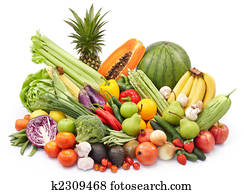 vegetables and fruits