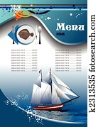 Fish Restaurant (cafe) menu Fish Restaurant (cafe) menu
