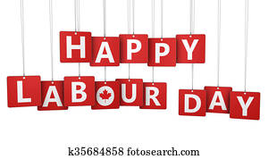Happy Labour Day Canadian Holiday