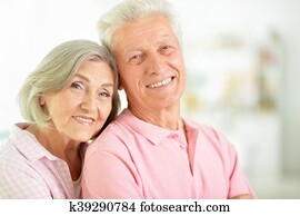 výstižný, senior couple