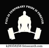 Body builder. Body builder.