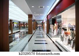 in, il, negozio, di, il, moda, abbigliamento