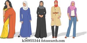 moslem, frauen