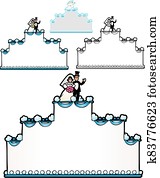 wedding cake border wedding cake border