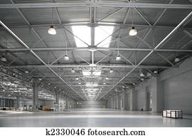 den, stor, opmagasinere, i, shopping centrum