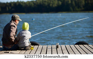 Family fishing Family fishing