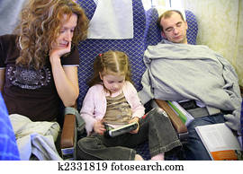 family in plane family in plane