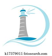 Lighthouse symbol Lighthouse symbol