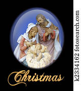 Nativity Christmas Scene Religious