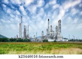 Oil refinery 