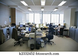 people in the office