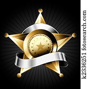 sheriff marke, design sheriff marke, design