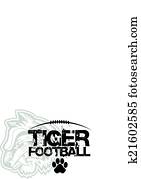 tiger, כדורגל, עצב