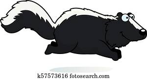 ציור היתולי, בואש, לרוץ